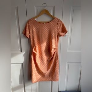 Maternity polka dot dress